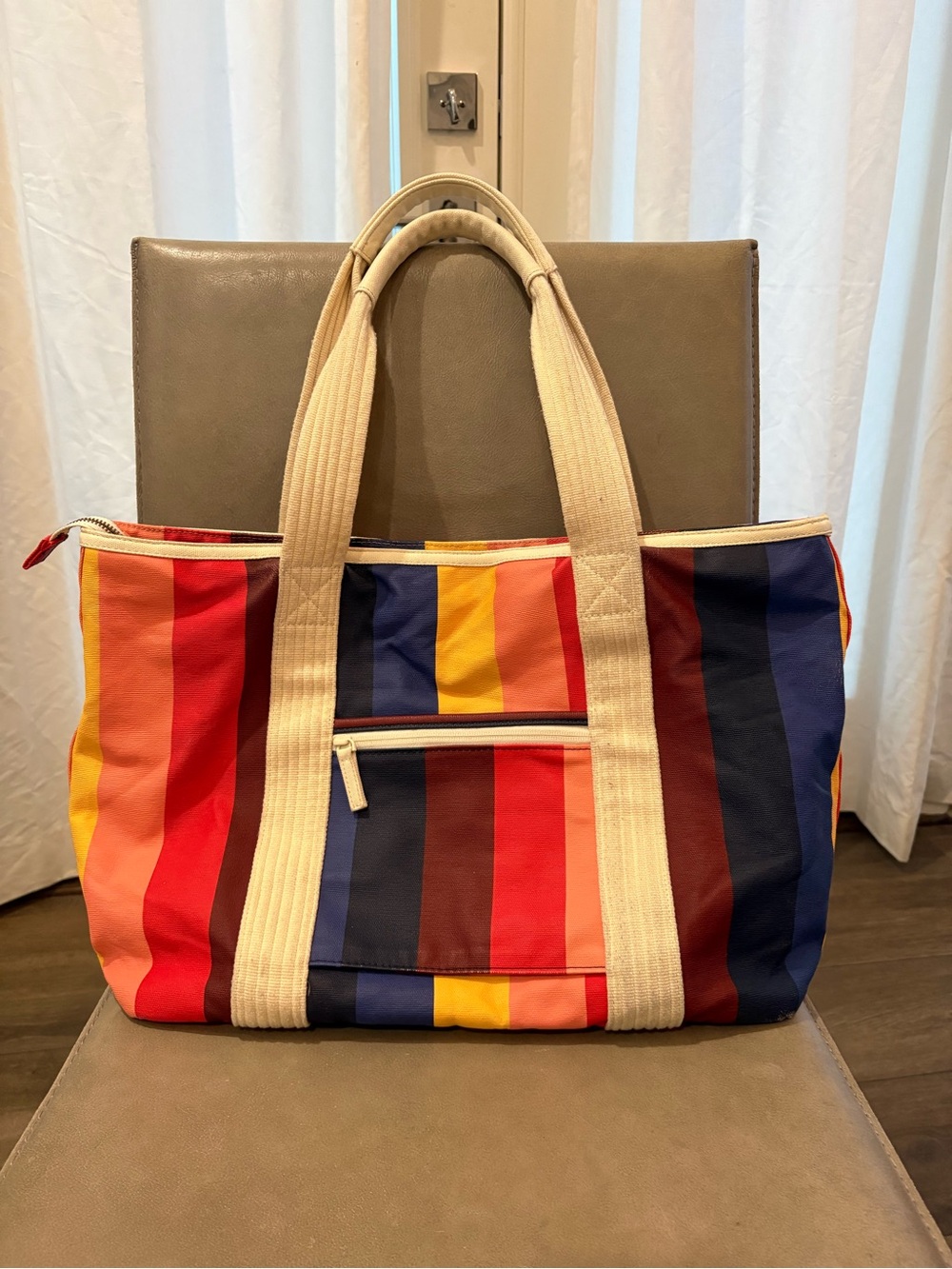 Marine Layer coated canvas tote